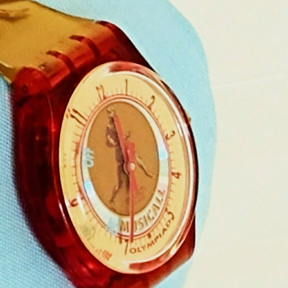 Swatch Watch Musical 1996 Olympic Collectible